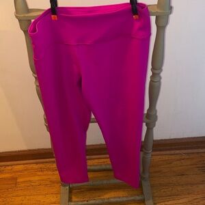 Women’s Hot Pink Performance Leggings